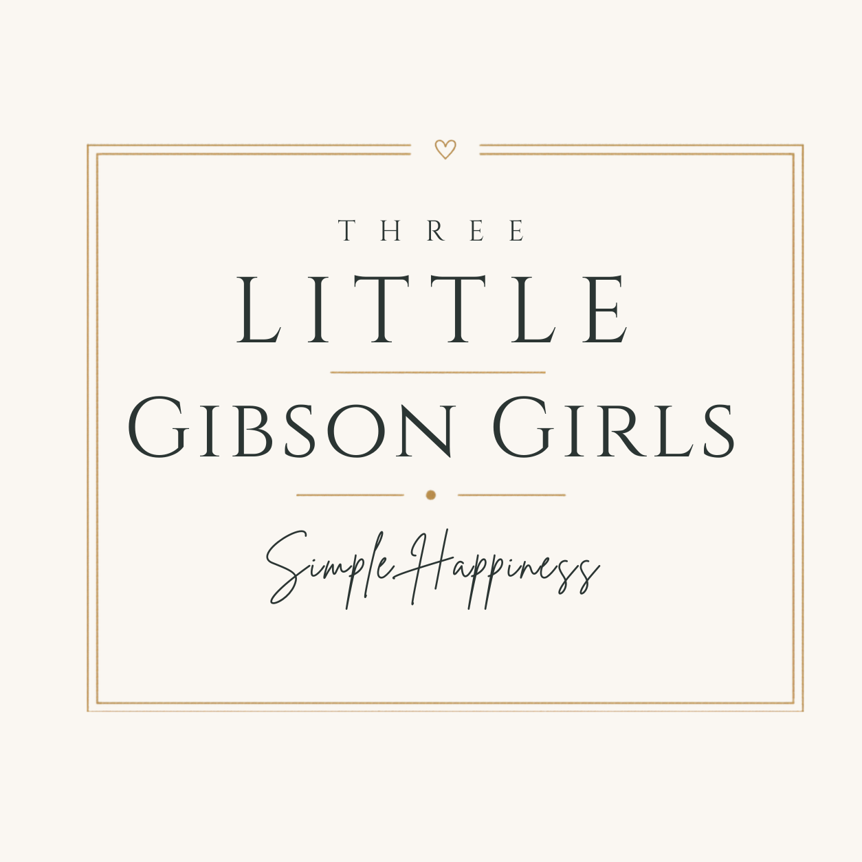 Three Little Gibson Girls
